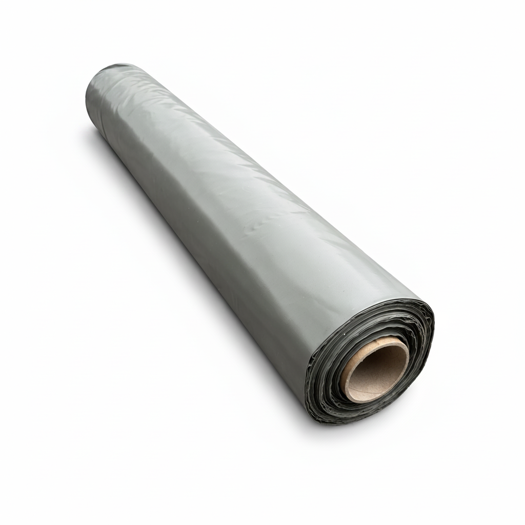 PE Baufolie 200 µm  – 4 m x 25 m – robuste Abdeckfolie für Sanierung & Baustelle